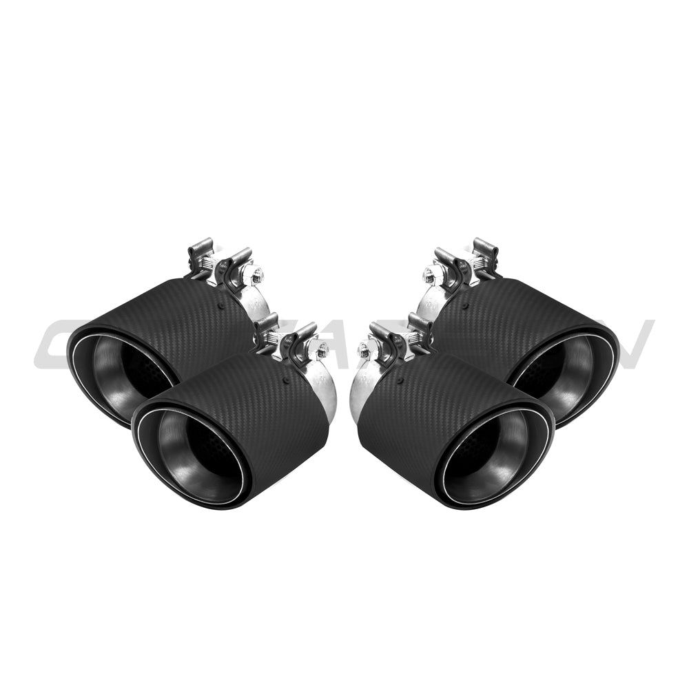 CT CARBON BMW G90/G99 M5 2024+ CARBON FIBRE EXHAUST TIPS | SWISS HOMOLOGATED
