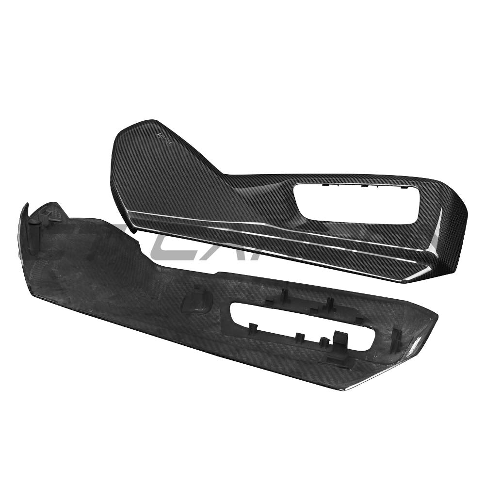 CT CARBON BMW G90/G99 M5 & G60/G61 5 SERIES 2024+ CARBON FIBRE SEAT SIDE COVERS | NO HOMOLOGATION