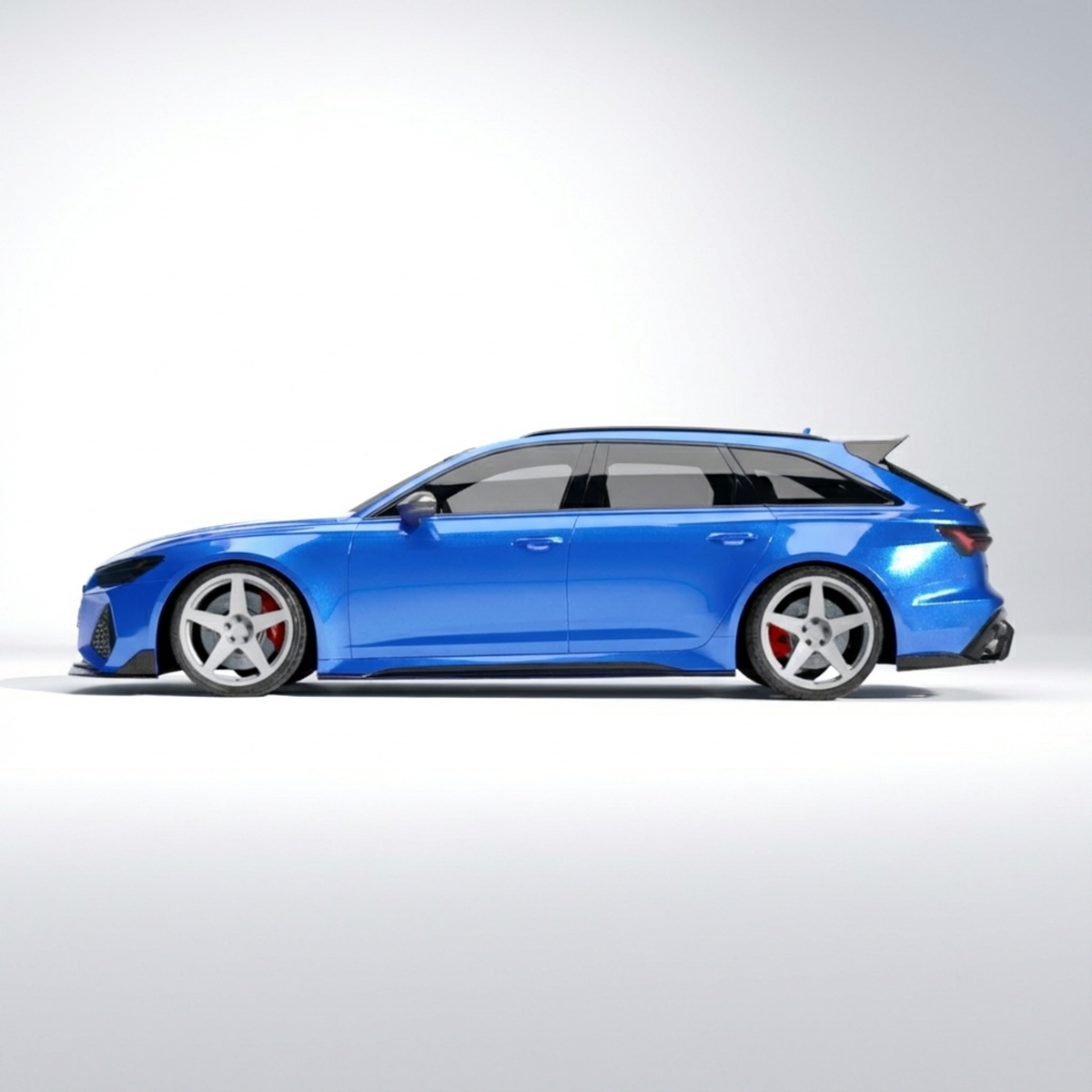 CT CARBON AUDI RS6/RS7 C8 AVANT CARBON FIBRE SIDE SKIRTS - CT DESIGN V2 | SWISS HOMOLOGATED
