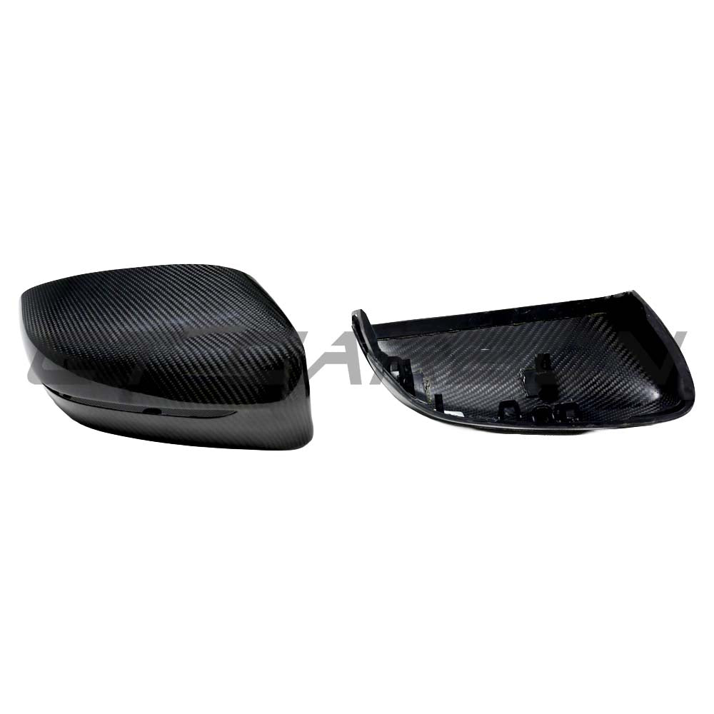 CT CARBON BMW G42 2 SERIES 2022+ LHD DRY CARBON FIBRE MIRRORS - V1 | SWISS HOMOLOGATED