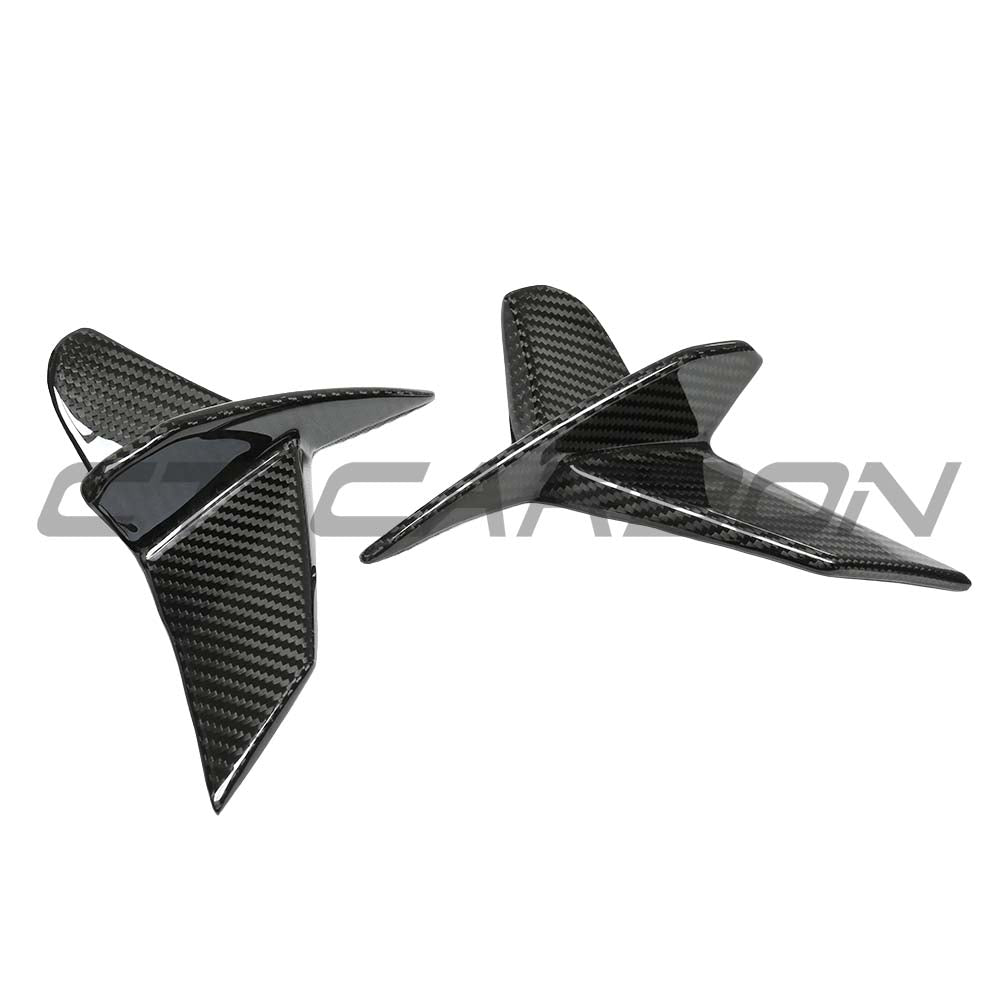 CT CARBON BMW G14/G15/G16 8 SERIES 2018+ DRY CARBON FIBRE SIDE REAR CANARDS | SWISS HOMOLOGATED