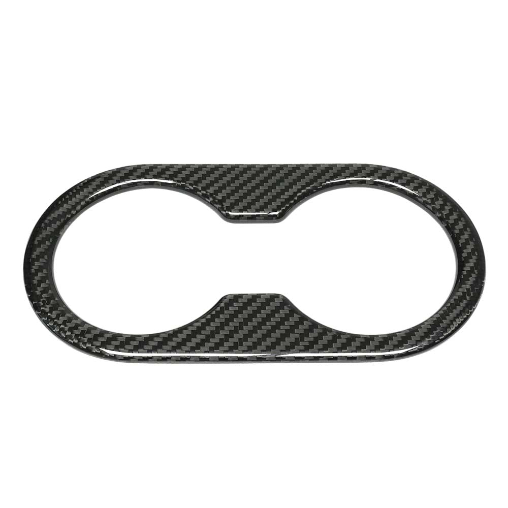 CT CARBON TESLA MODEL Y 2025+ FACELIFT CARBON FIBRE CUP HOLDER COVER | NO HOMOLOGATION