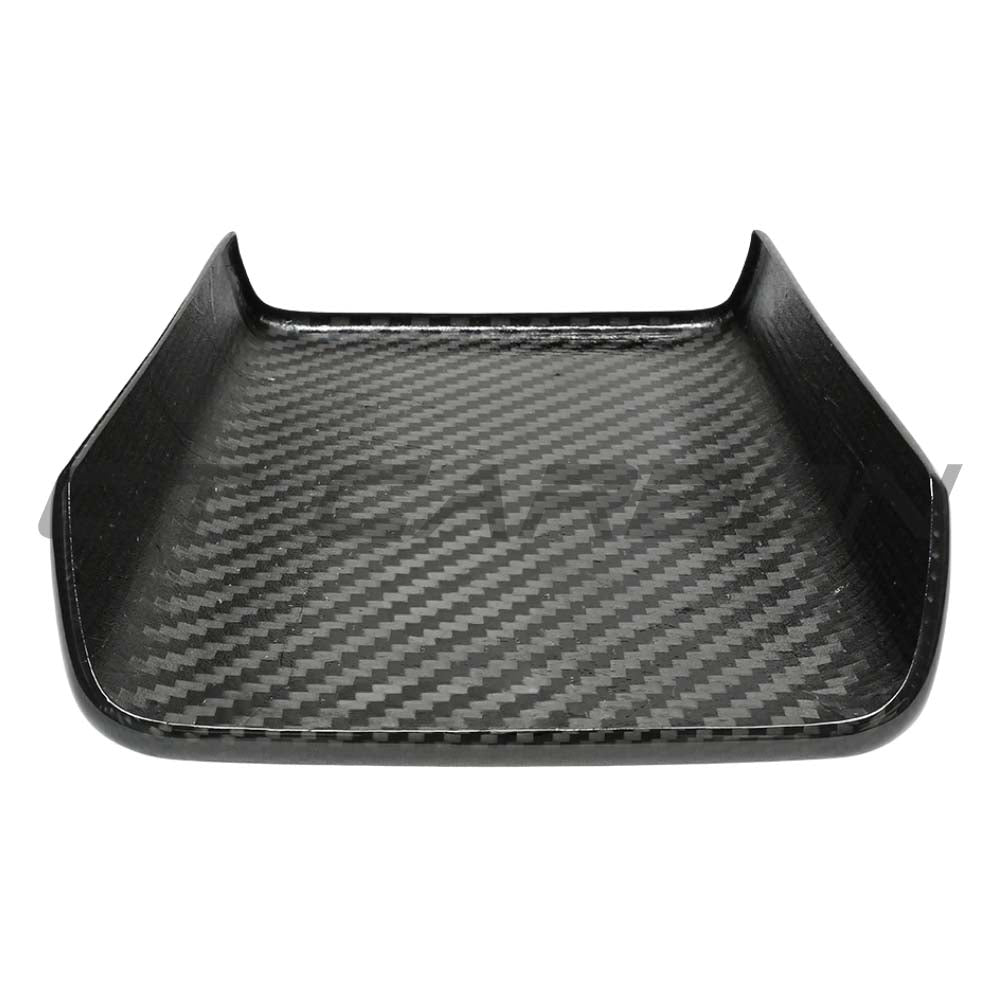 CT CARBON TESLA MODEL Y 2025+ FACELIFT DRY CARBON ARMREST COVER - V1 | NO HOMOLOGATION