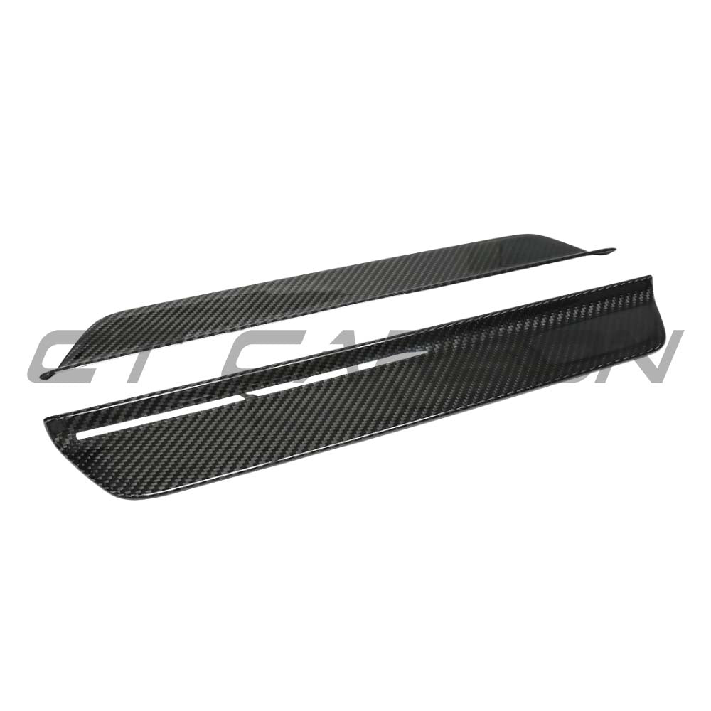 CT CARBON TESLA MODEL Y 2025+ FACELIFT DRY CARBON FIBRE DOOR SILL COVER | NO HOMOLOGATION