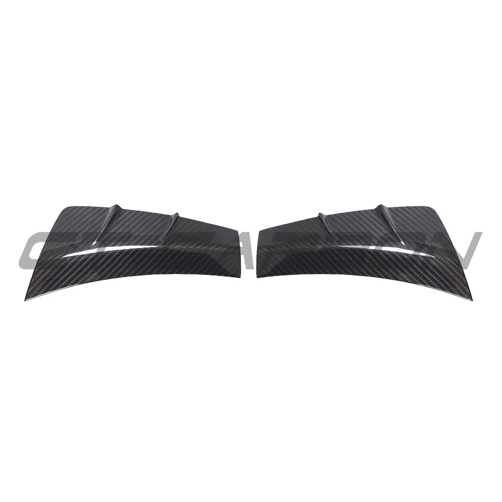 CT CARBON MERCEDES C-CLASS & C43 2019-2021 CARBON FIBRE FRONT BUMPER VENT TRIMS | HOMOLOGATION IN PROCESS