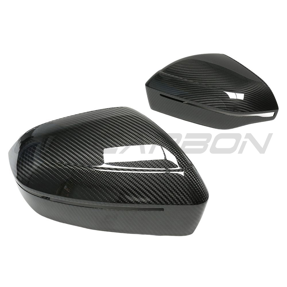 CT CARBON BMW M5 G90, 5 SERIES & I5 M60 G60 PRE-PREG CARBON FIBRE MIRRORS V2 - LHD | SWISS HOMOLOGATED