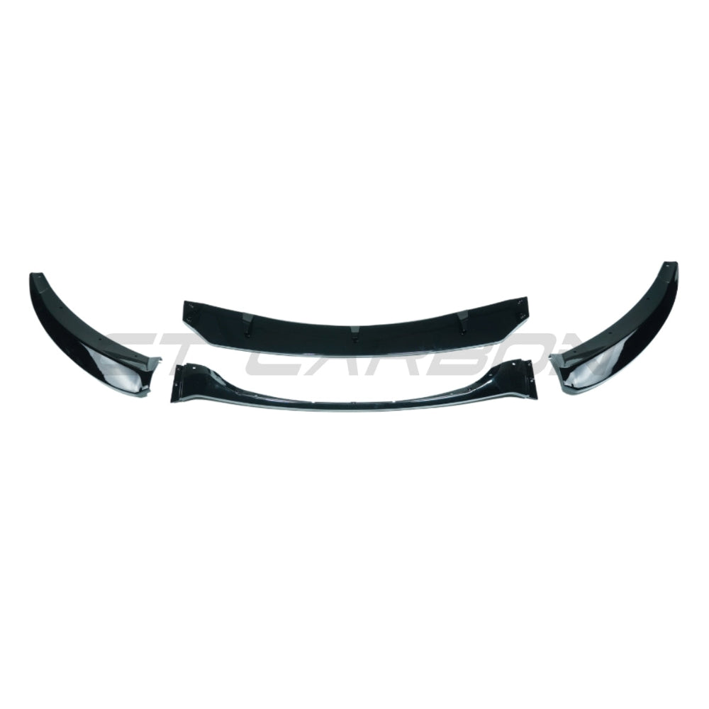 CT CARBON BMW E82/E88 1 SERIES 2007-2013 LCI GLOSS BLACK SPLITTER | HOMOLOGATION IN PROCESS