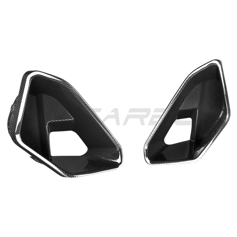 CT CARBON BMW X6 G06 LCI 2024+ CARBON FIBRE FRONT BUMPER DUCTS | HOMOLOGATION IN PROCESS