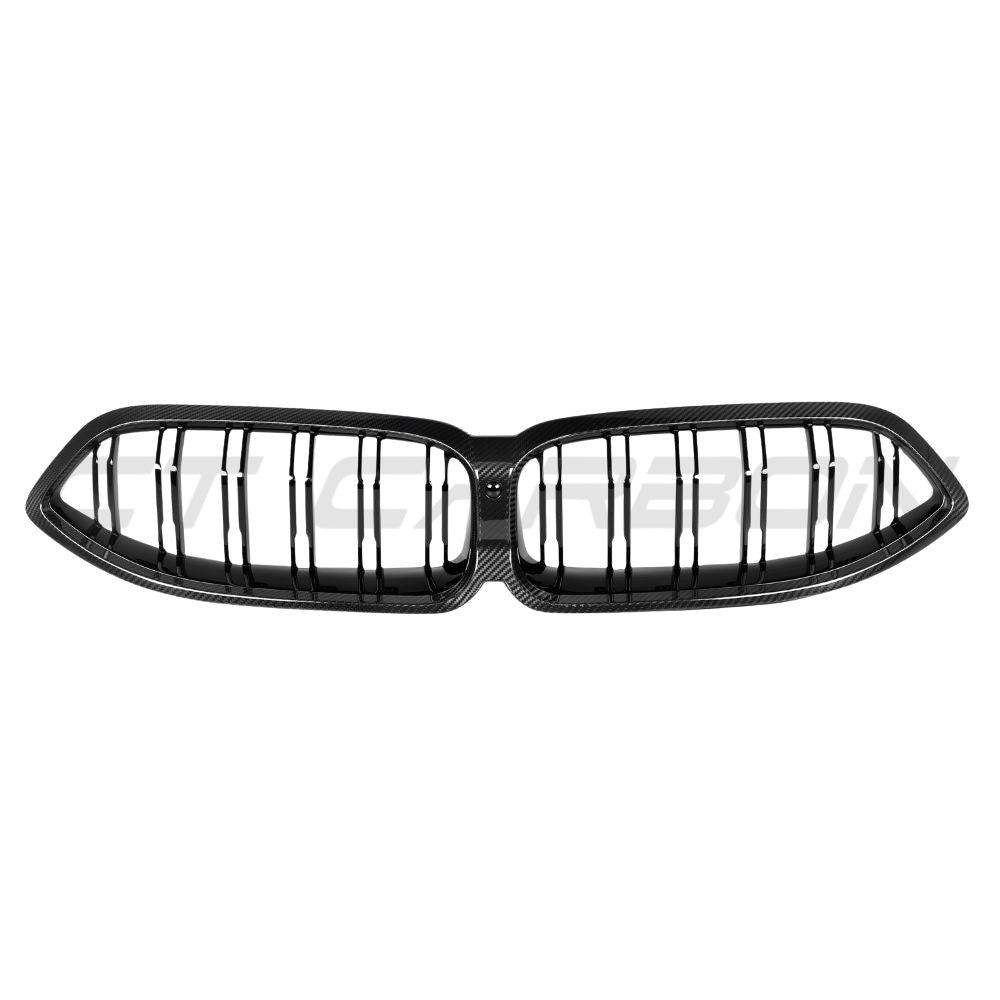 CT CARBON BMW 8 SERIES G14/G15/G16 LCI 2023+ CARBON FIBRE DOUBLE SLAT GRILLE | HOMOLOGATION IN PROCESS
