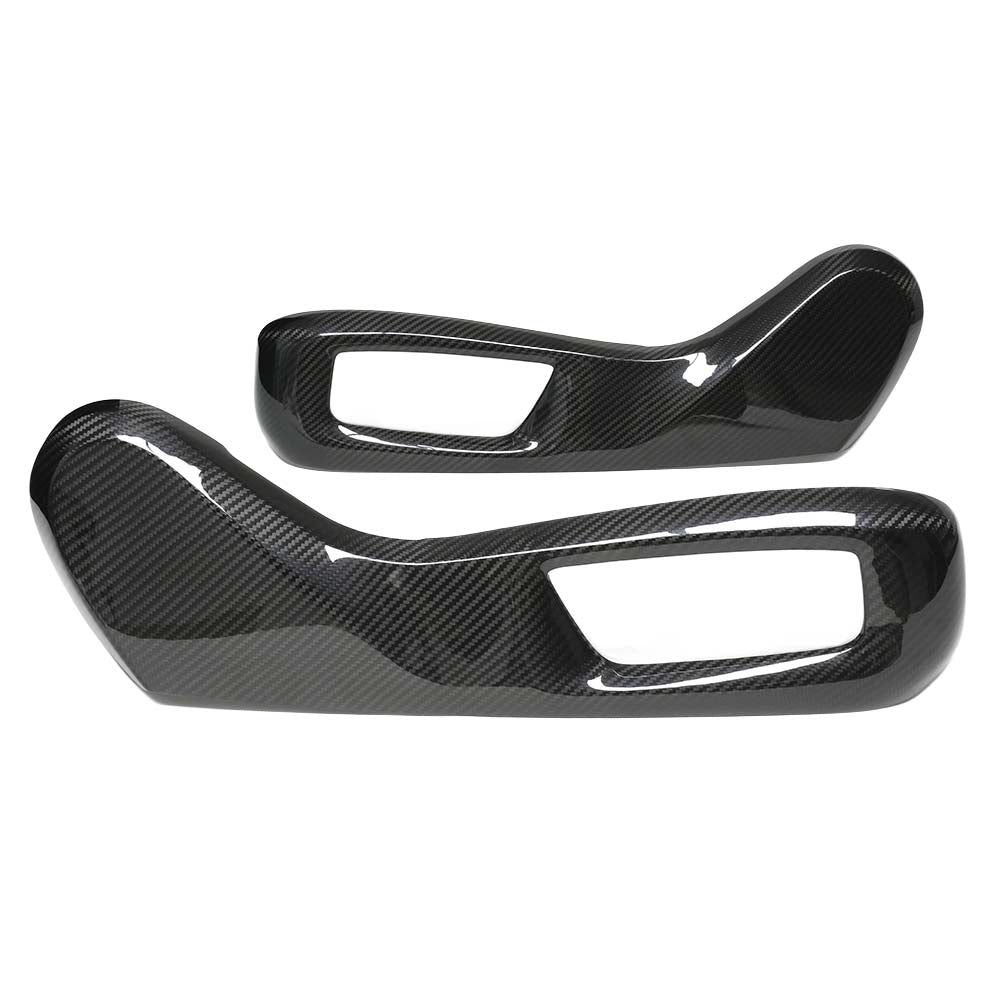 CT CARBON BMW F90 M5 & G30 5 SERIES 2017-2023 CARBON FIBRE SEAT CONTROL COVERS | NO HOMOLOGATION