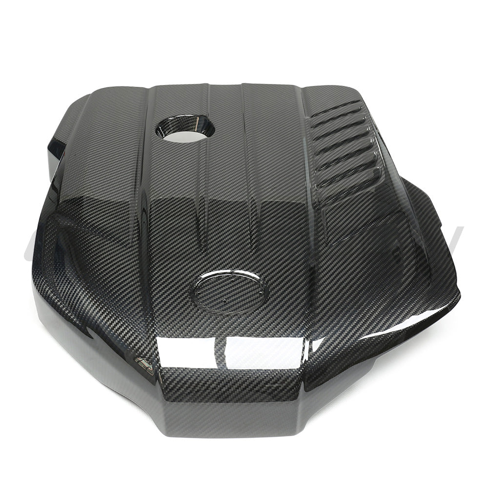 CT CARBON TOYOTA SUPRA A90 3.0T B58 CARBON FIBRE ENGINE COVER | SWISS HOMOLOGATED