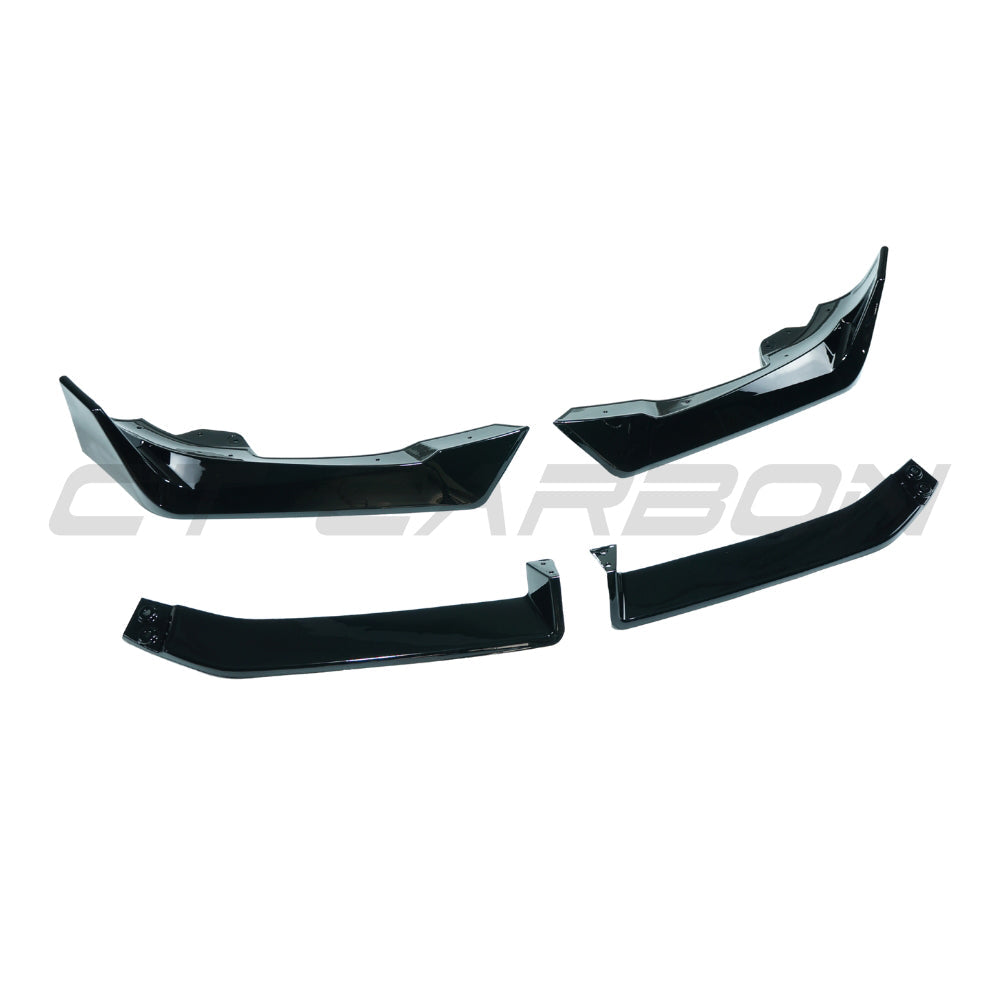 CT CARBON BMW X6 G06 2023+ LCI GLOSS BLACK SPLITTER - V1 | HOMOLOGATION IN PROCESS