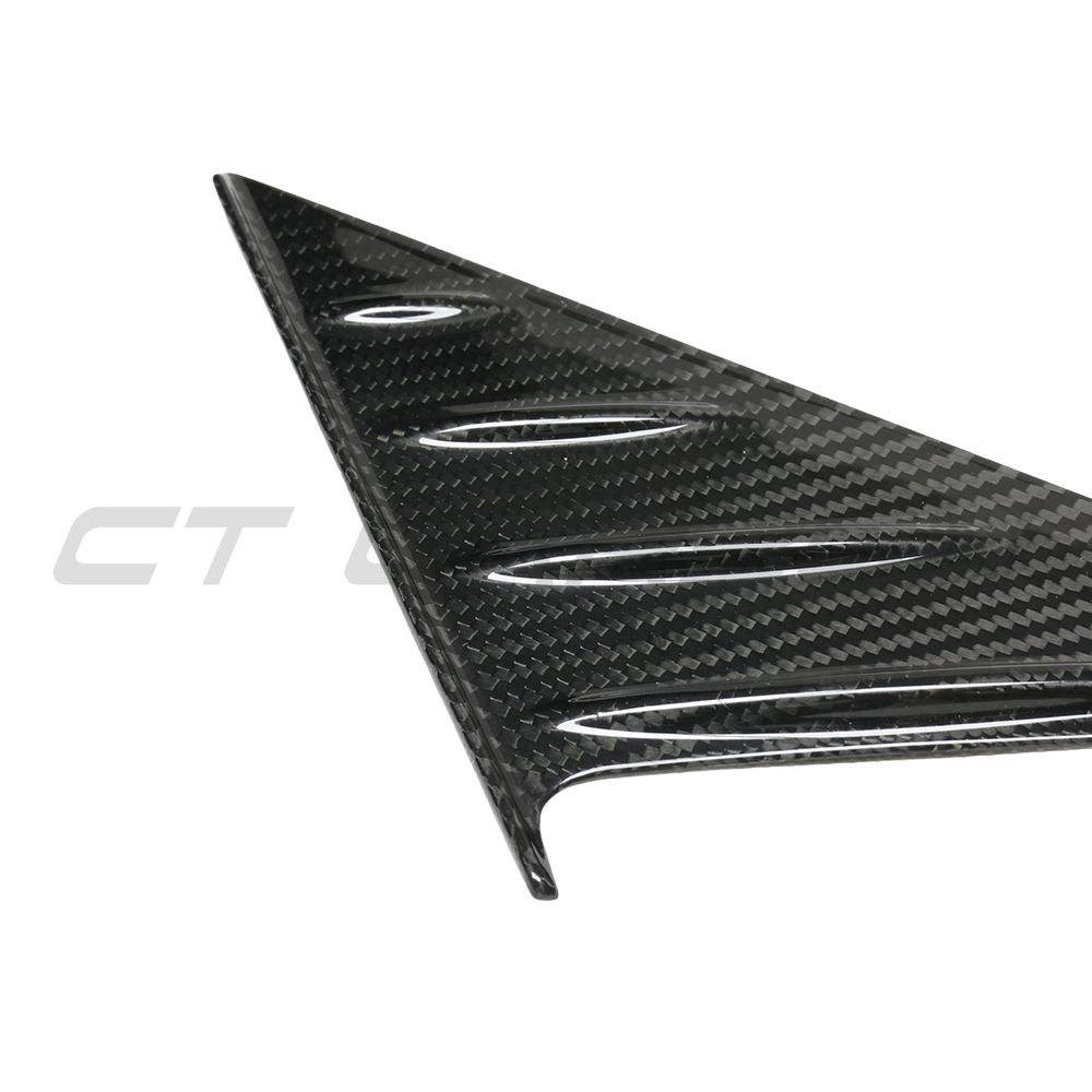 CT CARBON BMW M3 & 3 SERIES G80/G81/G20/G21 2018+ CARBON FIBRE MIRROR PILLAR TRIM | SWISS HOMOLOGATED