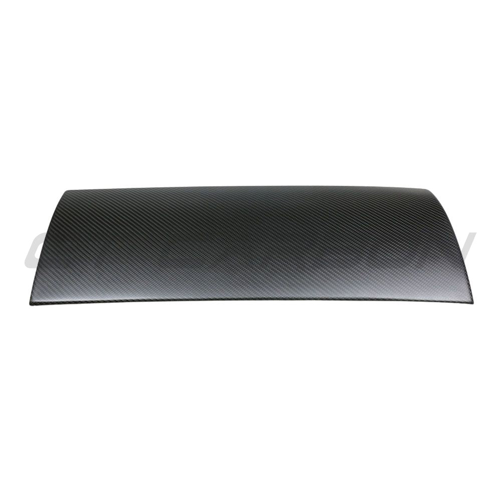 CT CARBON TESLA MODEL 3 & Y 2017-2023 LHD MATTE CARBON FIBRE GLOVE BOX COVER | NO HOMOLOGATION