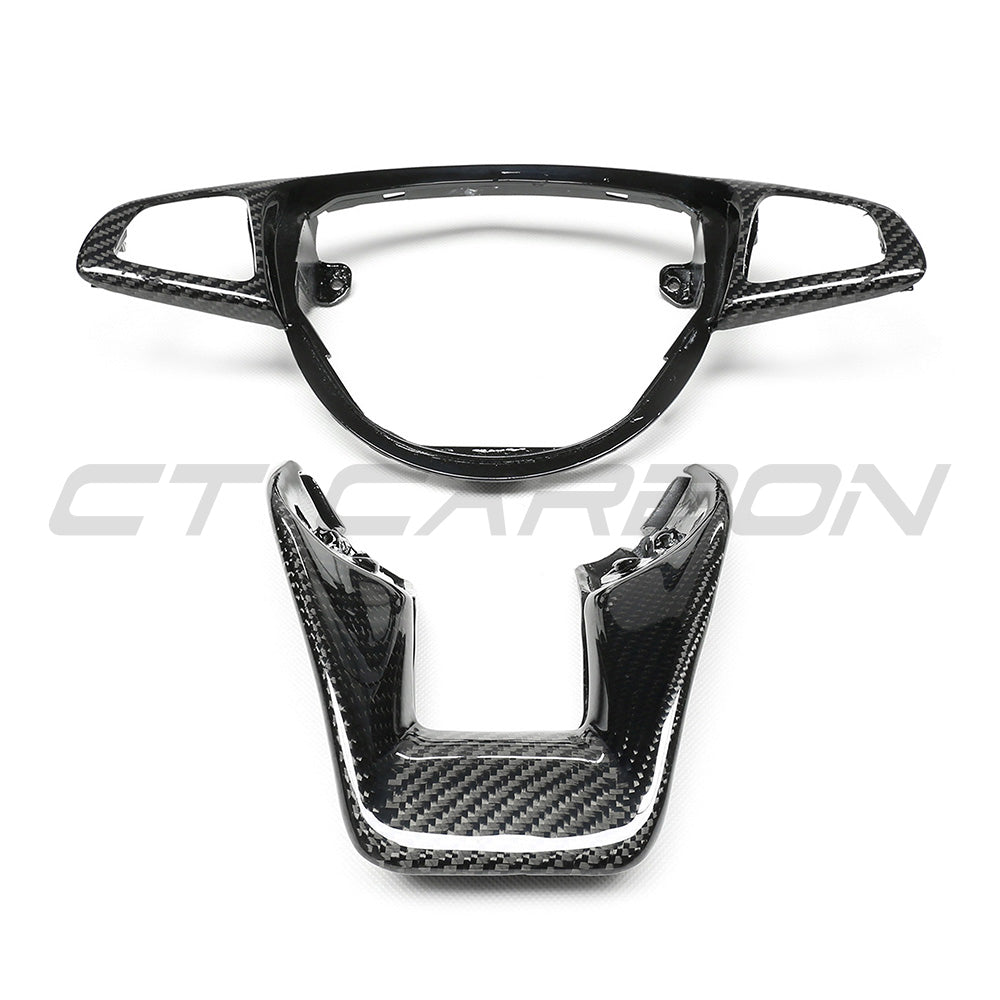 CT CARBON MERCEDES AMG CARBON FIBRE STEERING WHEEL TRIM | NO HOMOLOGATION REQUIRED