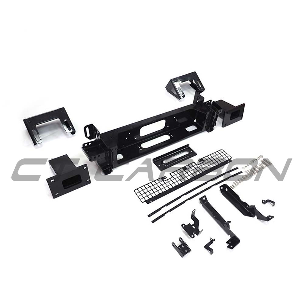 CT CARBON LAND ROVER DEFENDER L663 90/110/130 WINCH BRACKET | NO HOMOLOGATION
