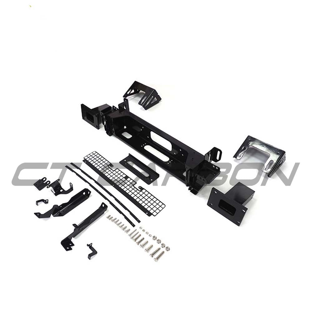 CT CARBON LAND ROVER DEFENDER L663 90/110/130 WINCH BRACKET | NO HOMOLOGATION