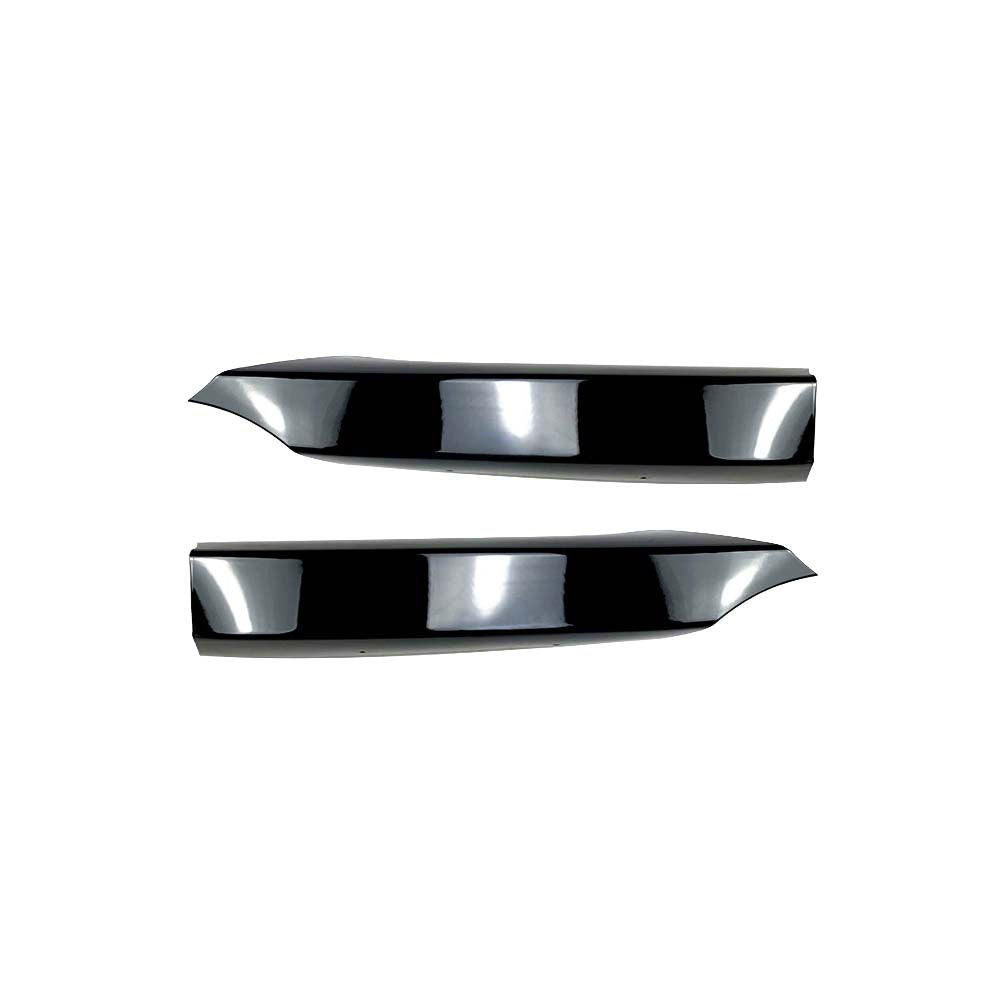 CT CARBON BMW E82/E88 1 SERIES 2007-2013 GLOSS BLACK SPLITTER CORNERS | HOMOLOGATION IN PROCESS