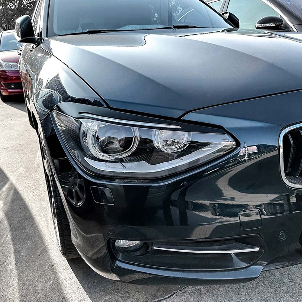 CT CARBON BMW F20/F21 1 SERIES 2012-2015 GLOSS BLACK EYEBROWS | HOMOLOGATION IN PROCESS