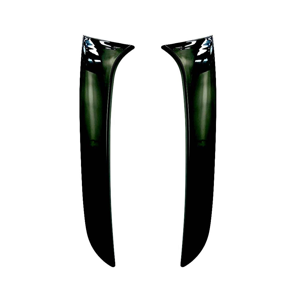 CT CARBON BMW F20 1 SERIES 2012-2019 GLOSS BLACK REAR WINDOW TRIMS | SWISS HOMOLOGATED