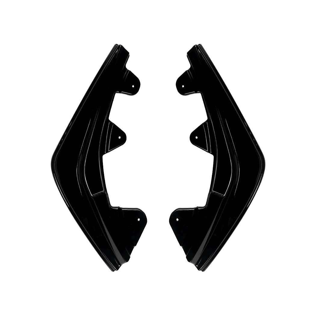 CT CARBON BMW F20/F21 1 SERIES LCI 2015-2019 GLOSS BLACK REAR BUMPER CORNERS | SWISS HOMOLOGATED