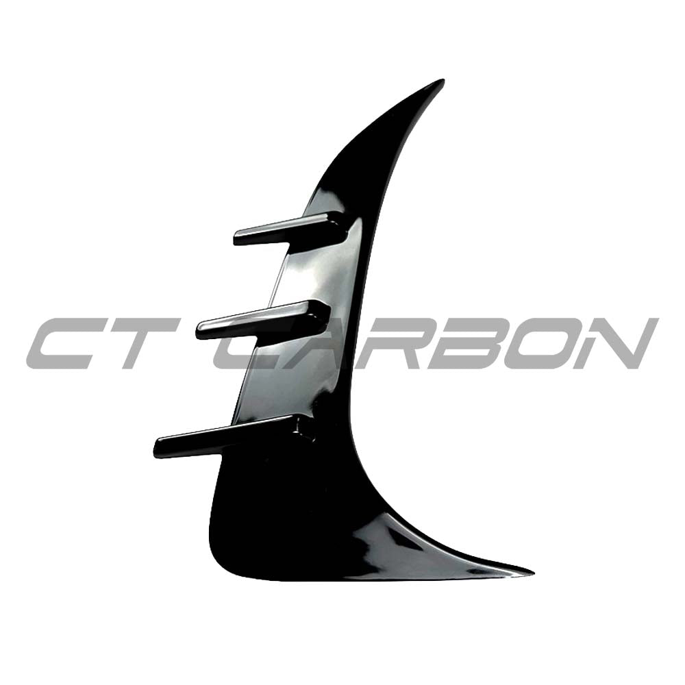 CT CARBON BMW F44 2 SERIES 2020-2024 GLOSS BLACK REAR BUMPER TRIM | SWISS HOMOLOGATED