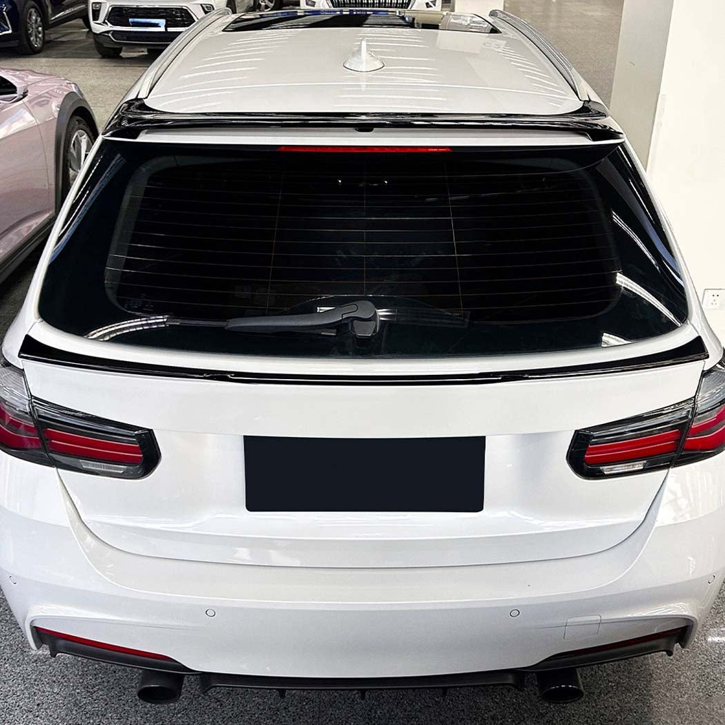 CT CARBON BMW F31 3 SERIES 2012-2019 GLOSS BLACK MIDDLE SPOILER | SWISS HOMOLOGATED
