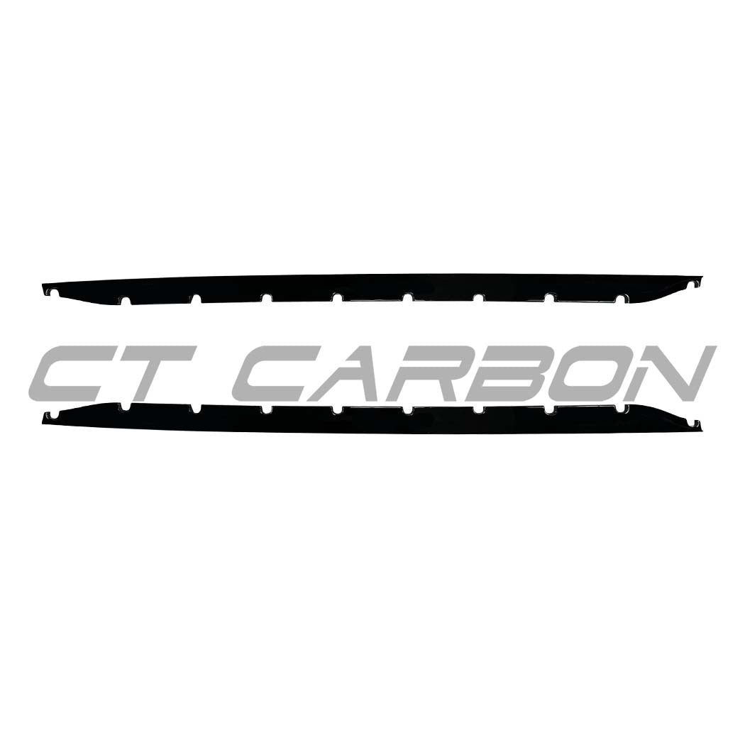 CT CARBON BMW G80 & G81 M3 2021+ GLOSS BLACK SIDE SKIRTS | SWISS HOMOLOGATED