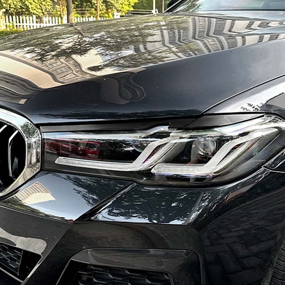 CT CARBON BMW G30/G31 5 SERIES 2017-2023 GLOSS BLACK EYEBROWS | HOMOLOGATION IN PROCESS