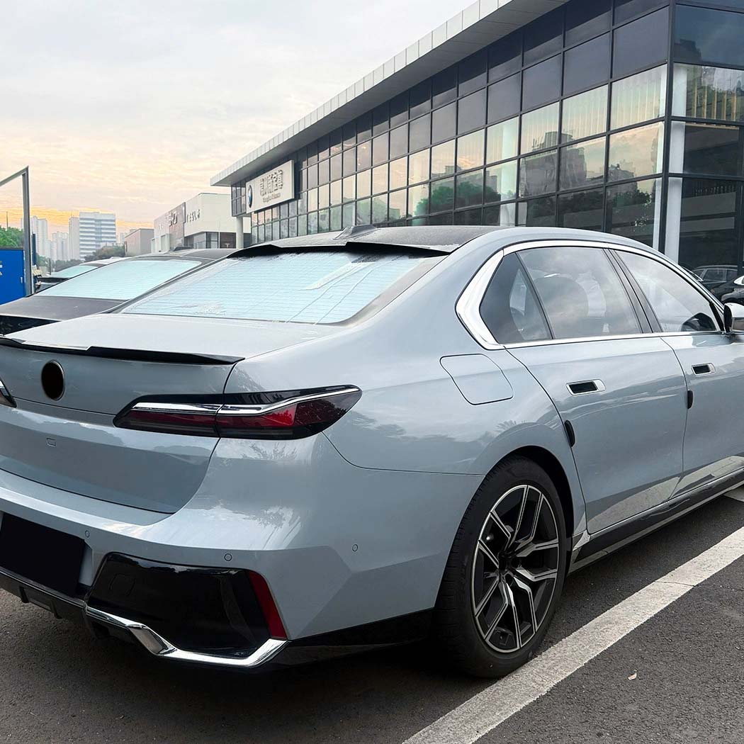 CT CARBON BMW G70/G73 7 SERIES 2022+ GLOSS BLACK ROOF SPOILER | SWISS HOMOLOGATED