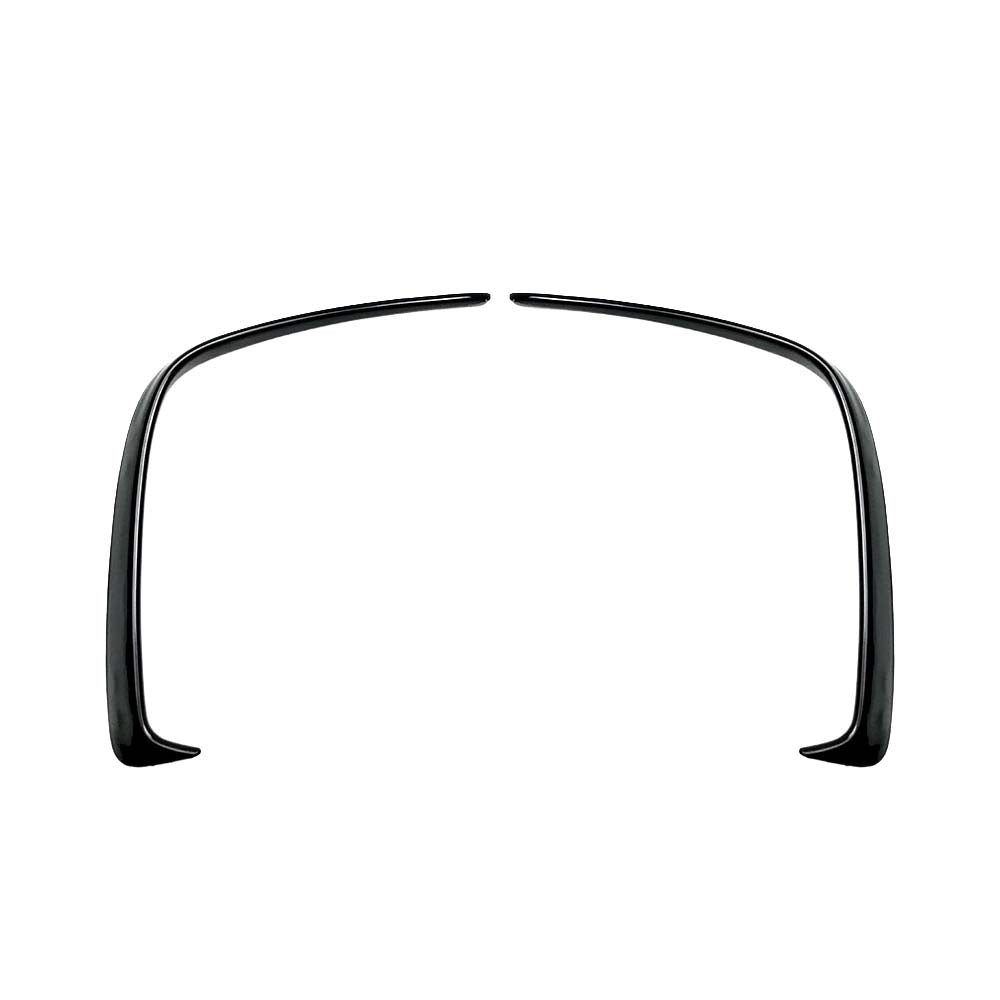 CT CARBON MERCEDES A-CLASS W176 (PRE-FACELIFT) 2012-2015 GLOSS BLACK REAR BUMPER TRIMS | SWISS HOMOLOGATED