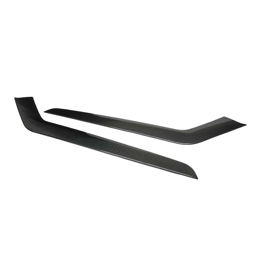 CT CARBON TESLA MODEL Y 2025+ FACELIFT DRY CARBON CENTER CONSOLE SIDE PANEL - V1 | NO HOMOLOGATION