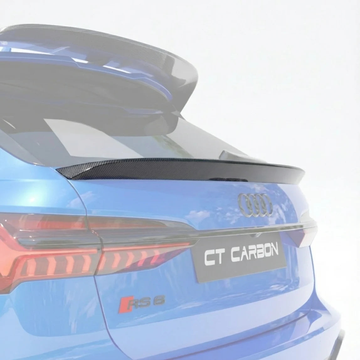 CT CARBON MIDDLE SPOILER AUDI RS6 C8 - CT DESIGN | SWISS HOMOLOGATED