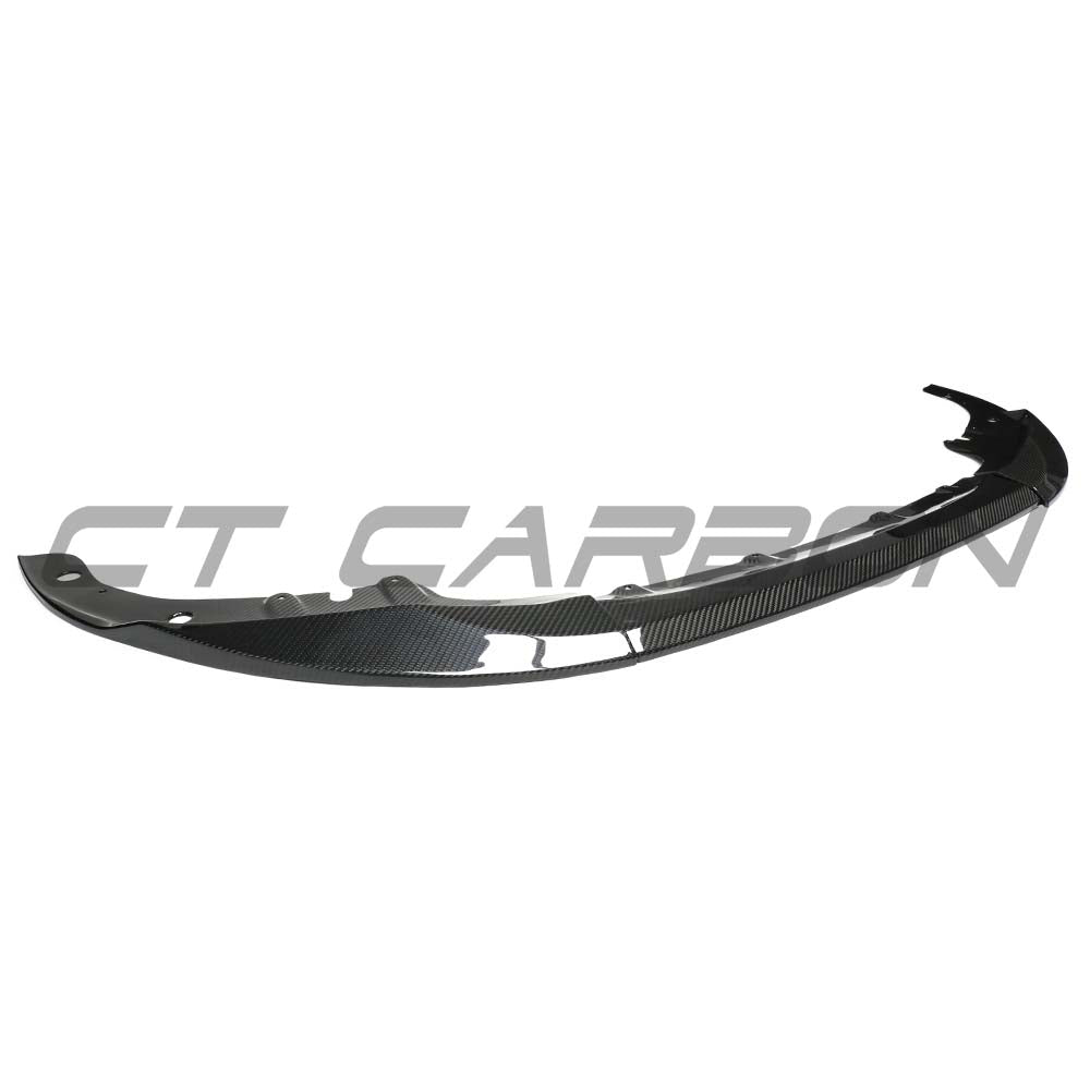 CT CARBON BMW G20 3 SERIES PRE-LCI 2019-2022 DRY CARBON FIBRE SPLITTER - V4 | HOMOLOGATION IN PROCESS