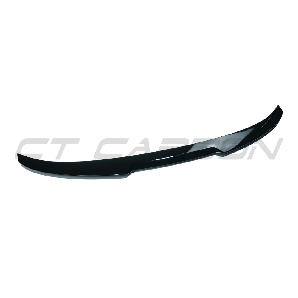 CT CARBON BMW 5 SERIES F10 2011-2017 GLOSS BLACK SPOILER - V1 | SWISS HOMOLOGATED