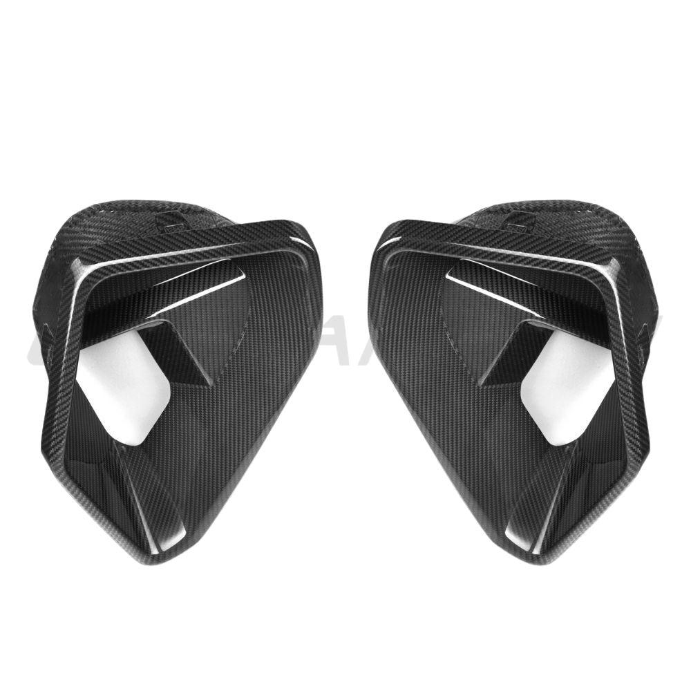 CT CARBON BMW X6 G06 LCI 2024+ CARBON FIBRE FRONT BUMPER DUCTS | HOMOLOGATION IN PROCESS