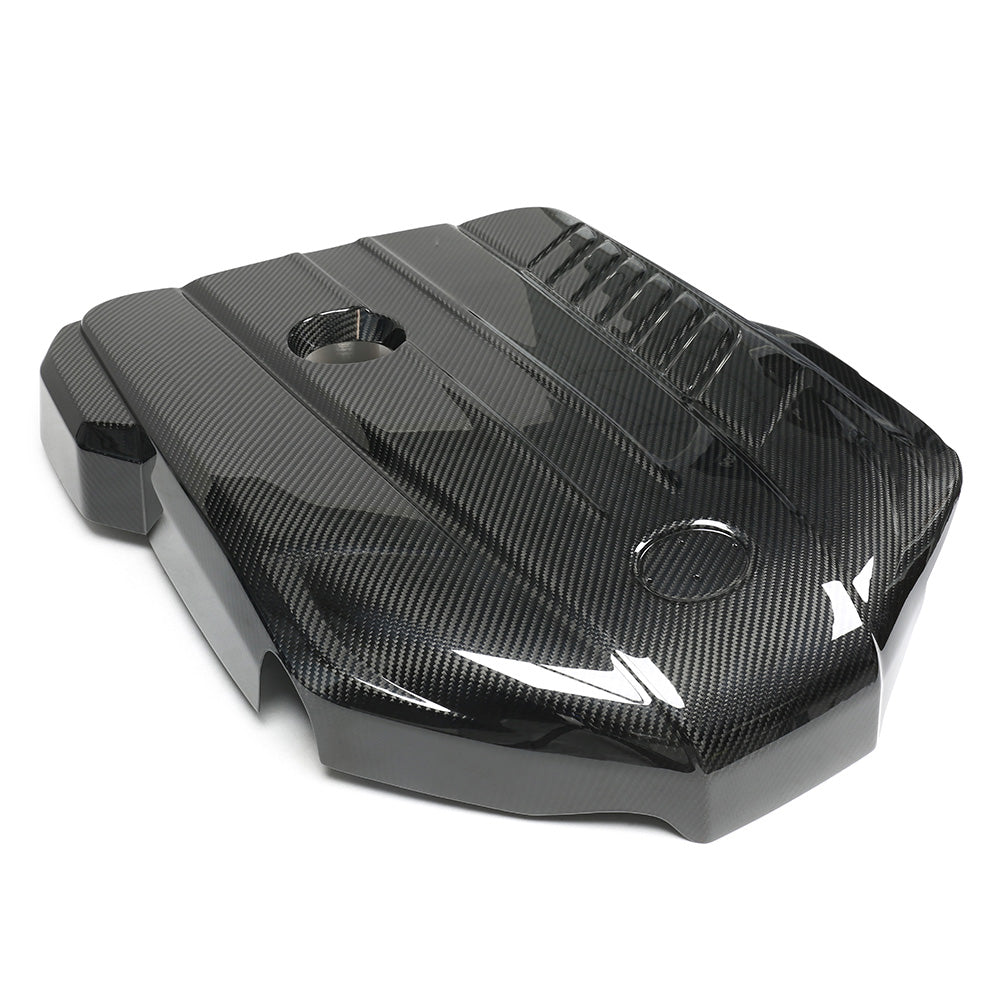 CT CARBON TOYOTA SUPRA A90 3.0T B58 CARBON FIBRE ENGINE COVER | SWISS HOMOLOGATED