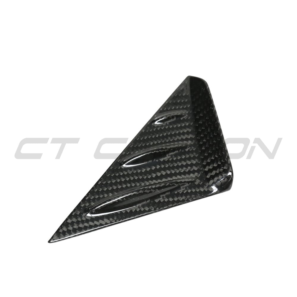 CT CARBON PORSCHE 911 & CAYMAN CARBON FIBRE A PILLAR TRIM | SWISS HOMOLOGATED