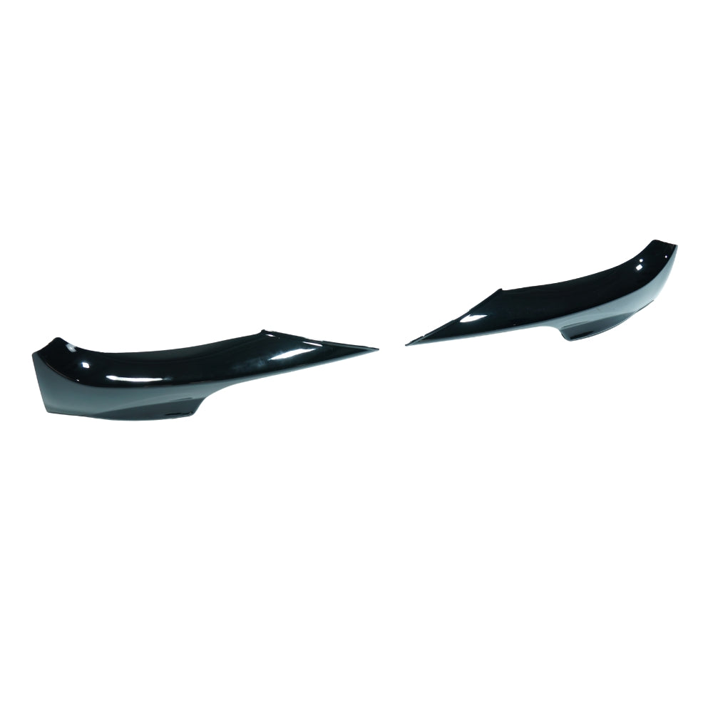 CT CARBON BMW E92/E93 3 SERIES PRE-LCI 2006-2009 GLOSS BLACK SPLITTER CORNERS - V2 | HOMOLOGATION IN PROCESS