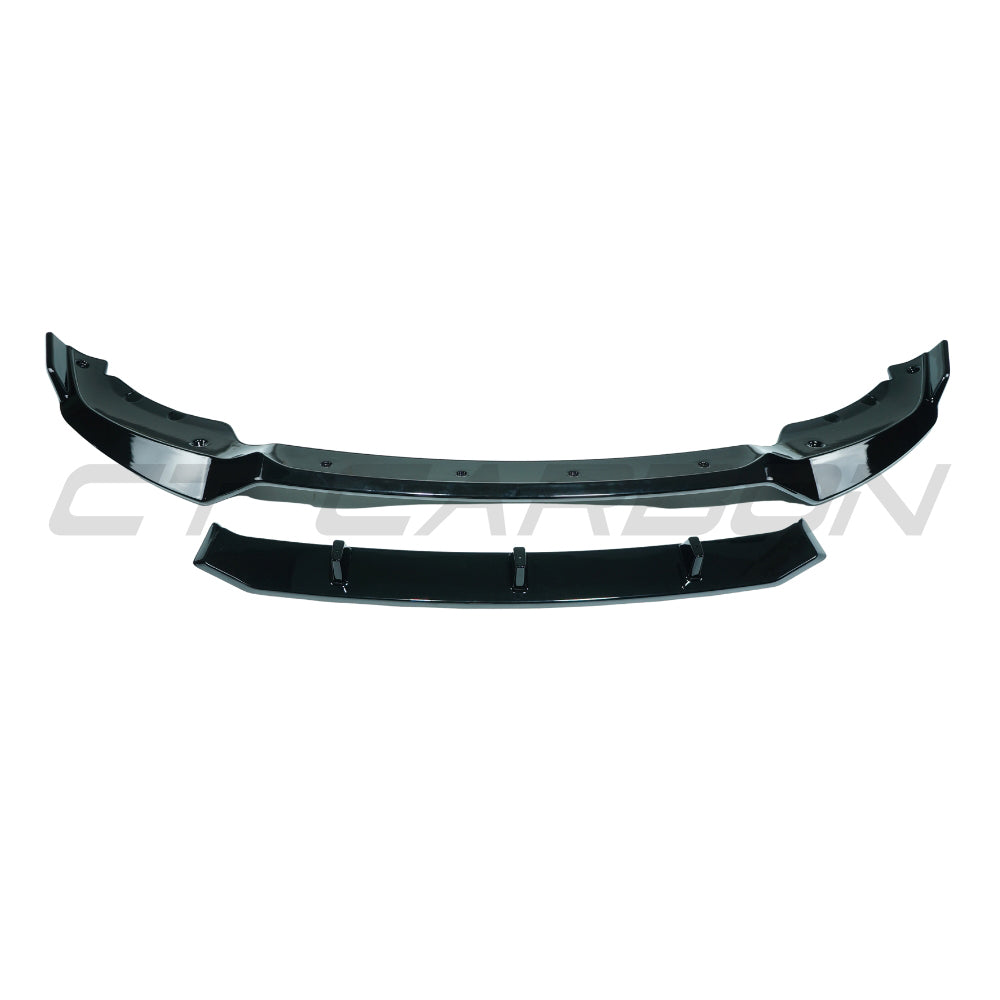 CT CARBON BMW X6 G06 2020-2023 PRE LCI GLOSS BLACK SPLITTER - V1 | HOMOLOGATION IN PROCESS