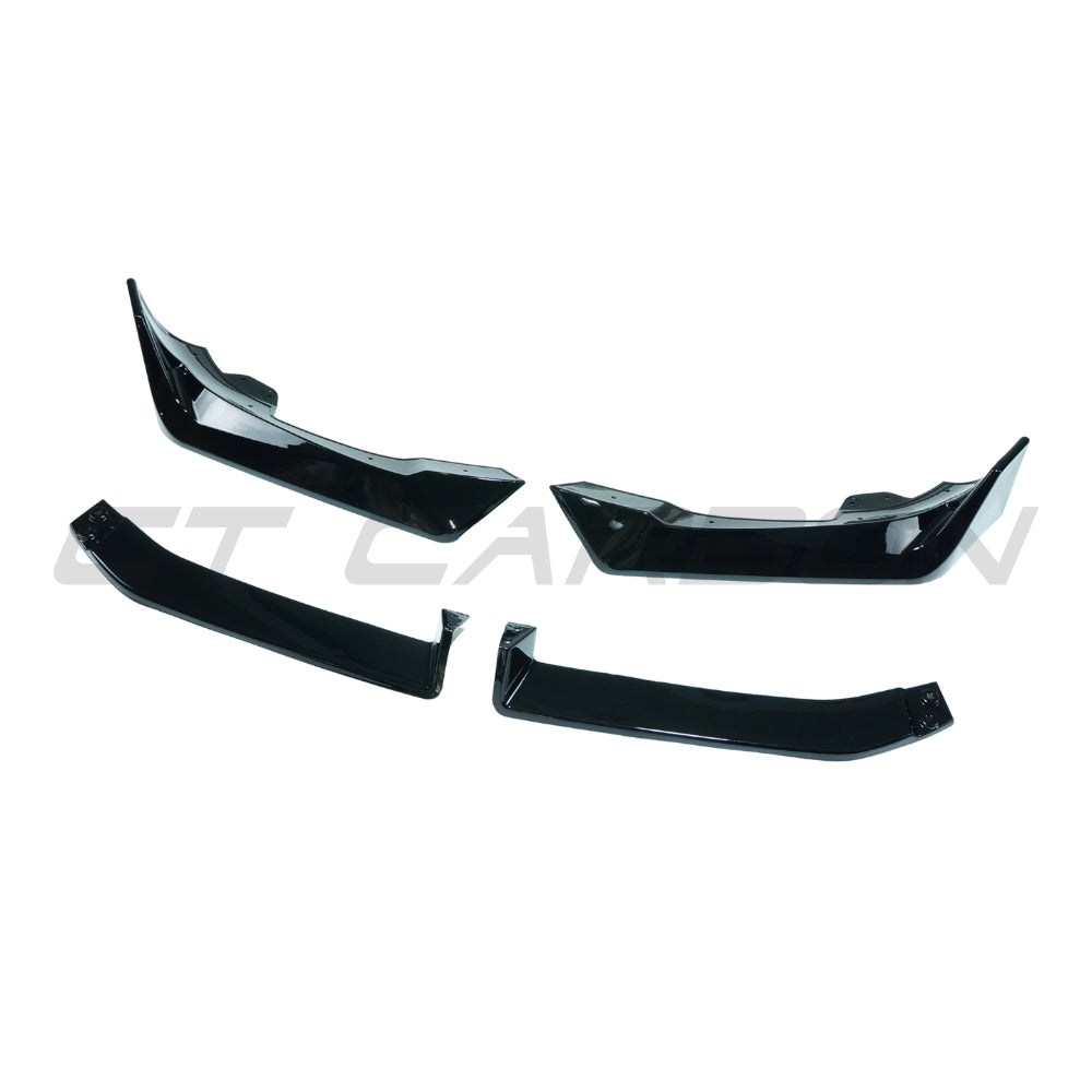 CT CARBON BMW X6 G06 2023+ LCI GLOSS BLACK SPLITTER - V1 | HOMOLOGATION IN PROCESS