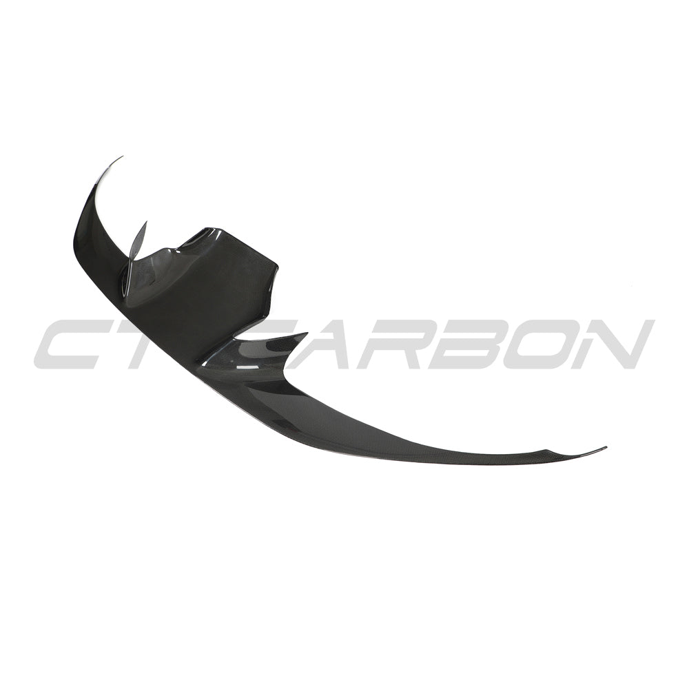 CT CARBON FERRARI F8 2019-2023 FRONT BUMPER CARBON FIBRE TRIM | HOMOLOGATION IN PROCESS