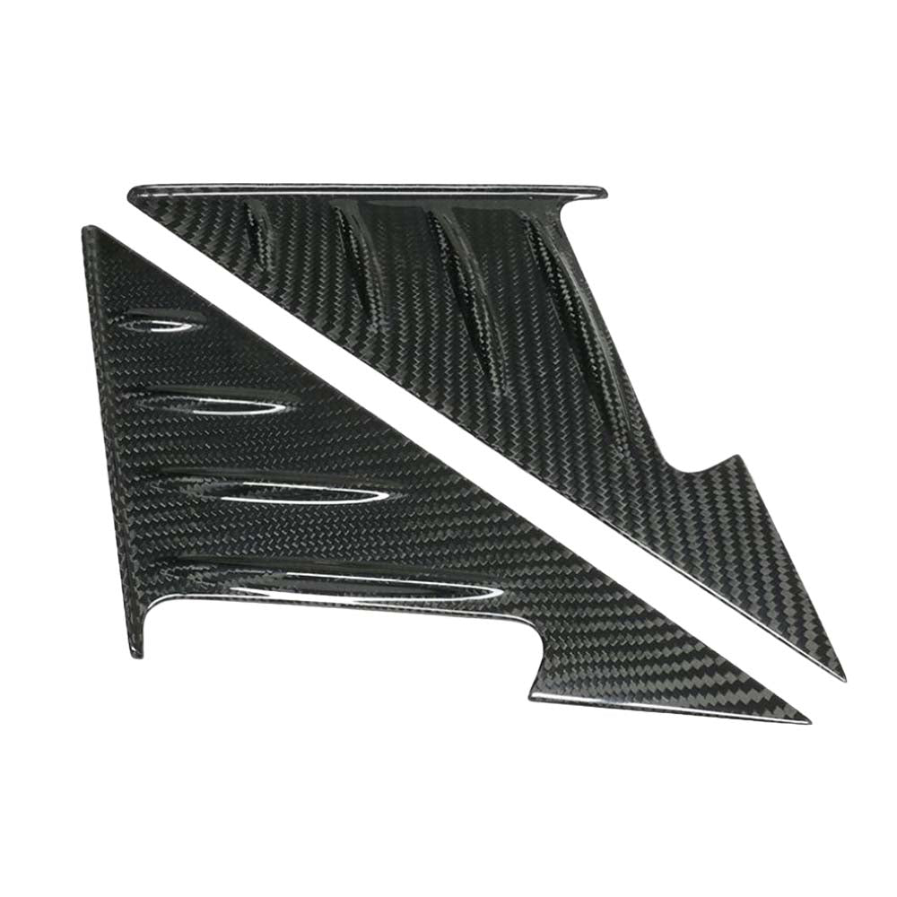 BMW G87 M2 2023+ DRY CARBON FIBRE MIRROR PILLAR TRIM - 1