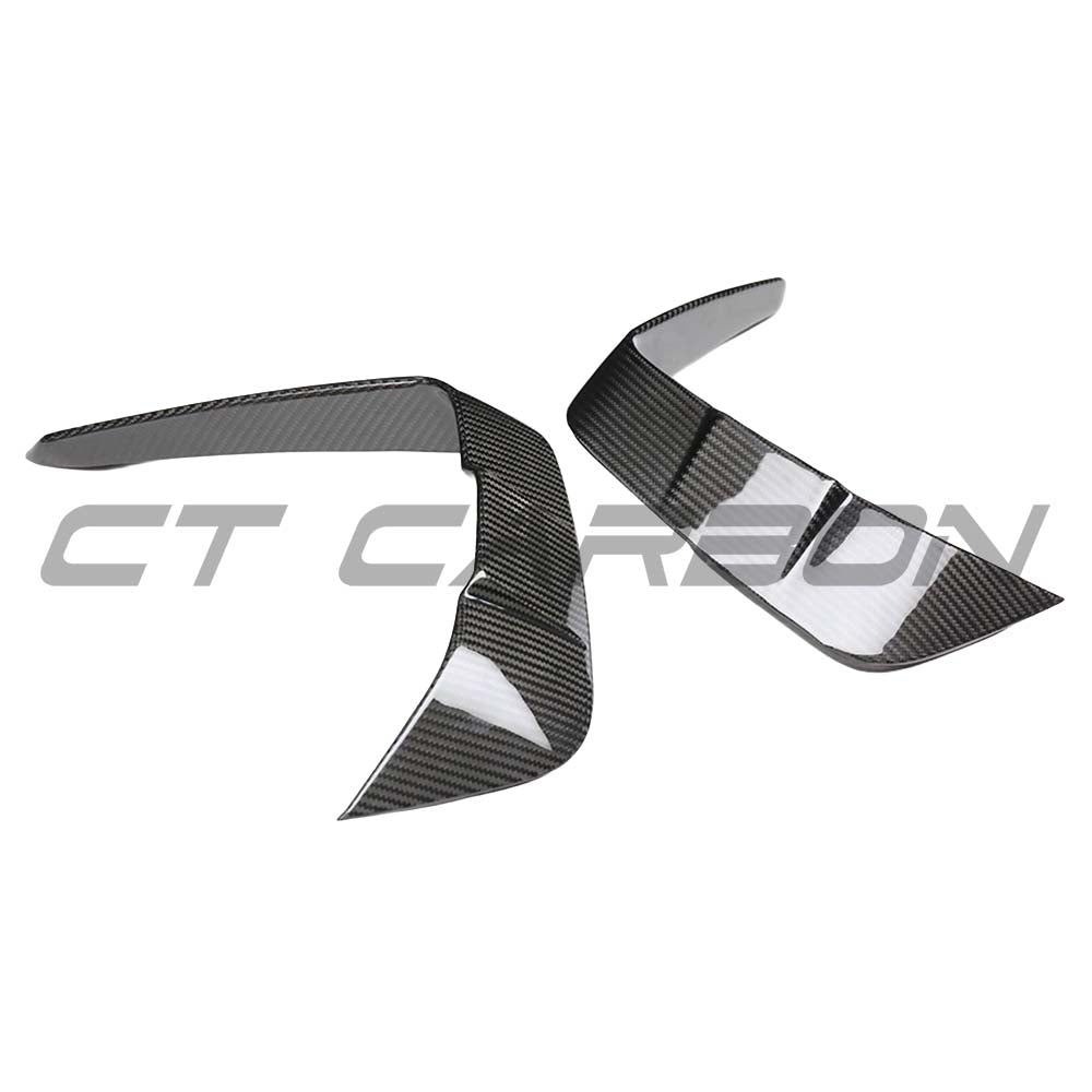 CT CARBON BMW G14/G15/G16 8 SERIES 2018+ DRY CARBON FIBRE SIDE FRONT CANARDS | HOMOLOGATION IN PROCESS