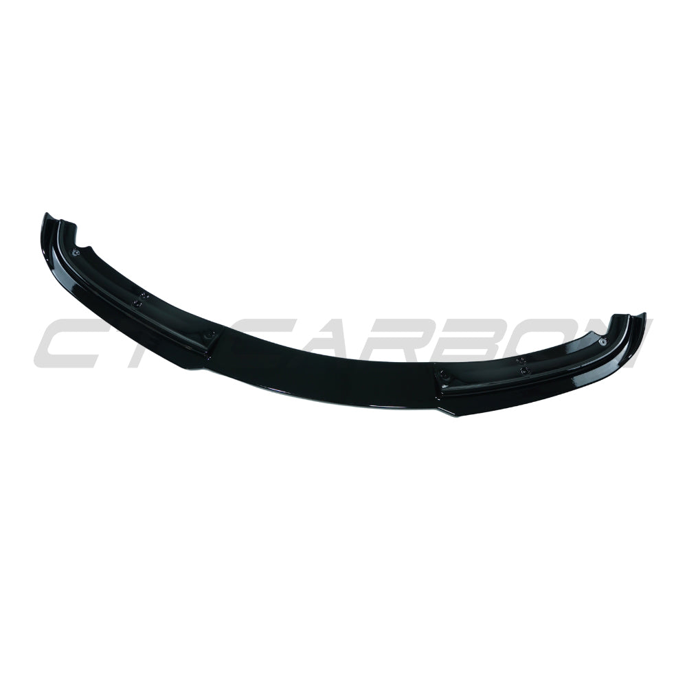 CT CARBON BMW 3 SERIES E90/E91 LCI SE 2008-2012 GLOSS BLACK SPLITTER - V3 | HOMOLOGATION IN PROCESS