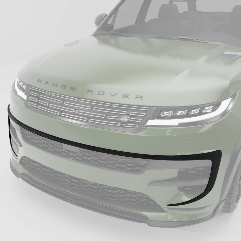 CT CARBON RANGE ROVER SPORT L461 2023+ CARBON FIBRE FRONT BUMPER TRIM - CT DESIGN | HOMOLOGATION IN PROCESS