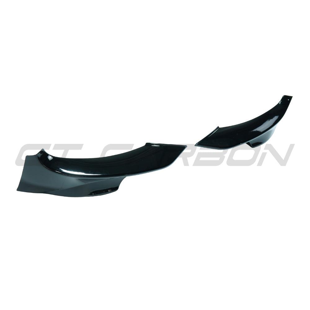 CT CARBON BMW 3 SERIES E92/E93 LCI 2010-2013 GLOSS BLACK SPLITTER CORNERS - V3 | HOMOLOGATION IN PROCESS