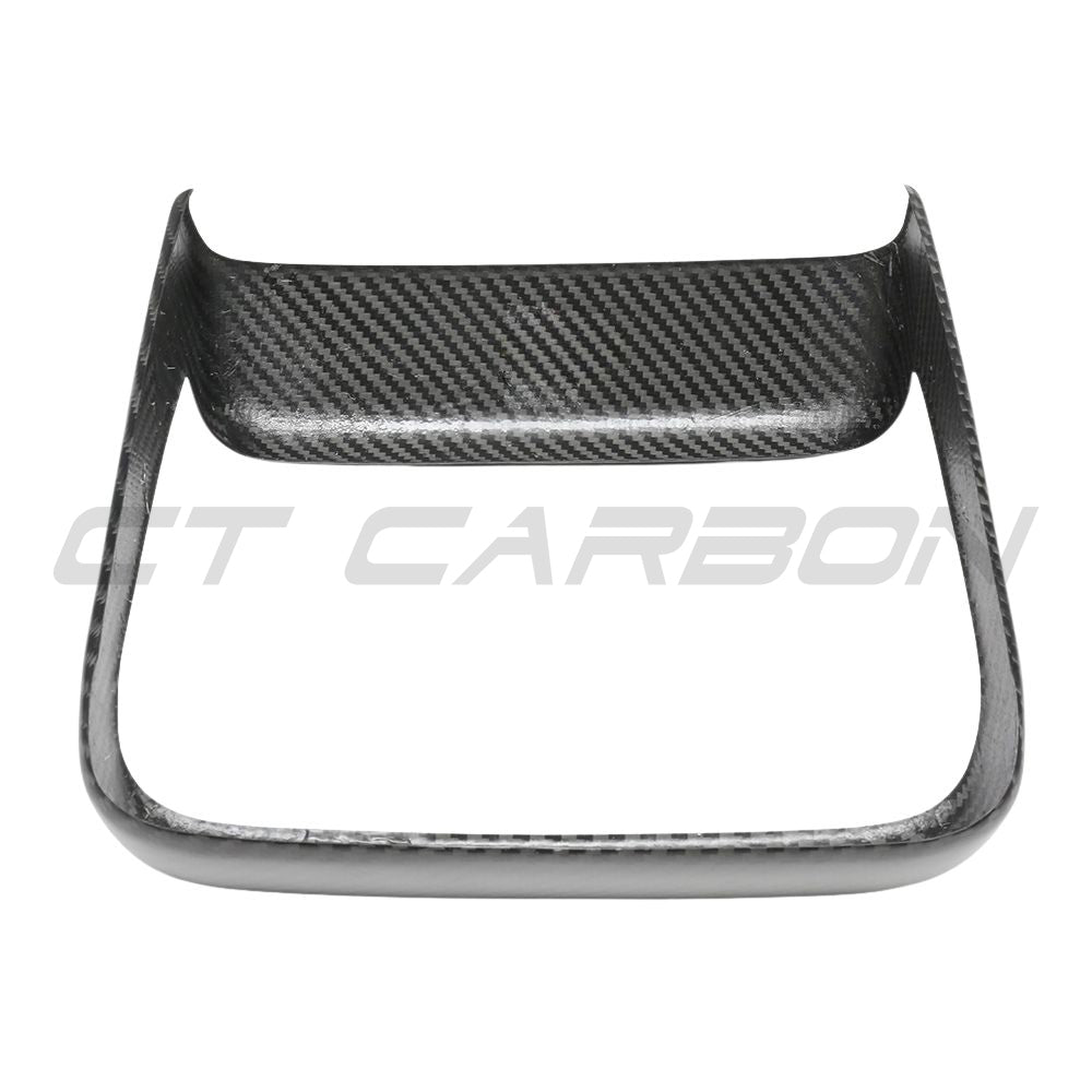 CT CARBON TESLA MODEL S 2021+ MATTE CARBON FIBRE REAR SCREEN ADD ON | NO HOMOLOGATION