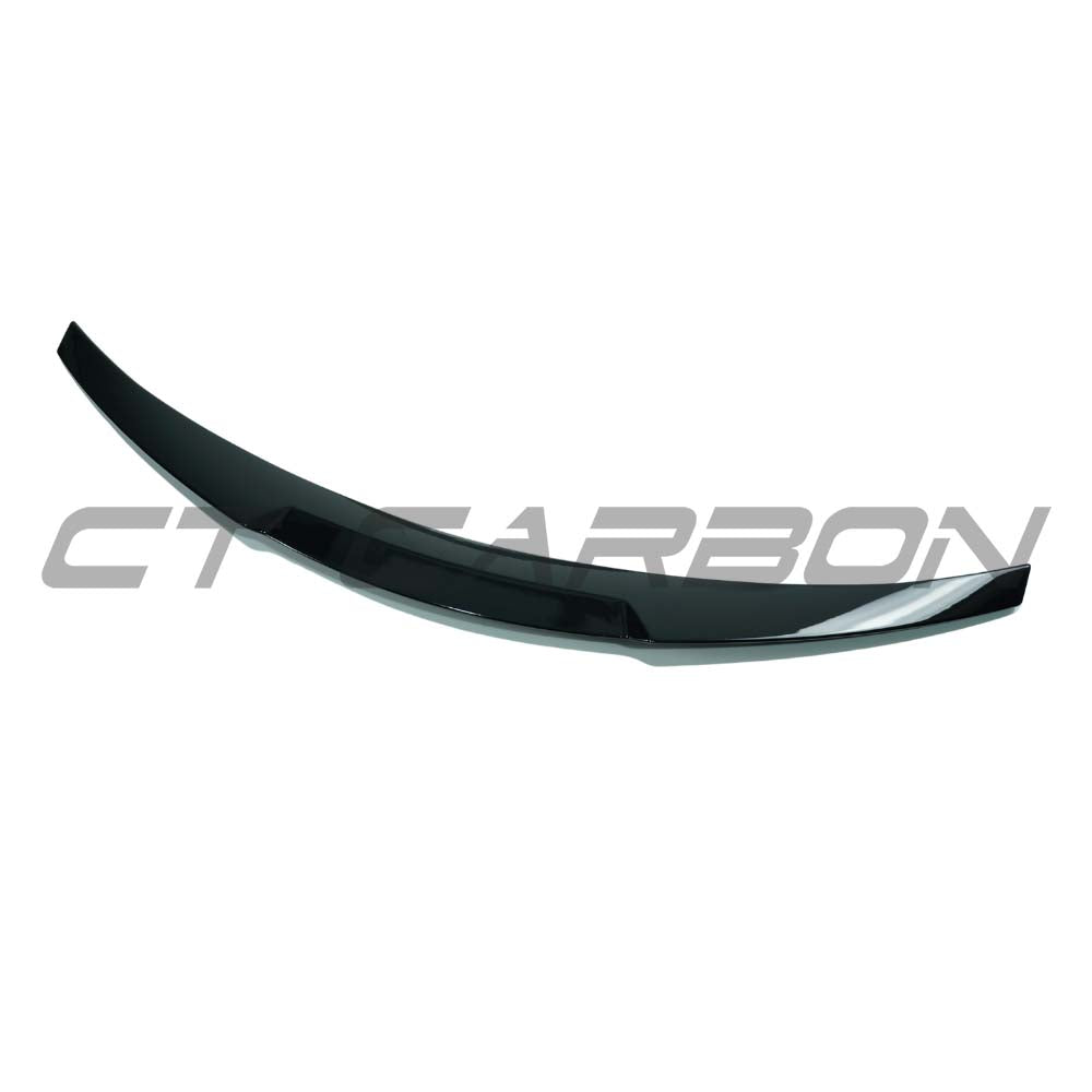 CT CARBON BMW 1 SERIES E82 2007-2013 GLOSS BLACK SPOILER - V2 | SWISS HOMOLOGATED