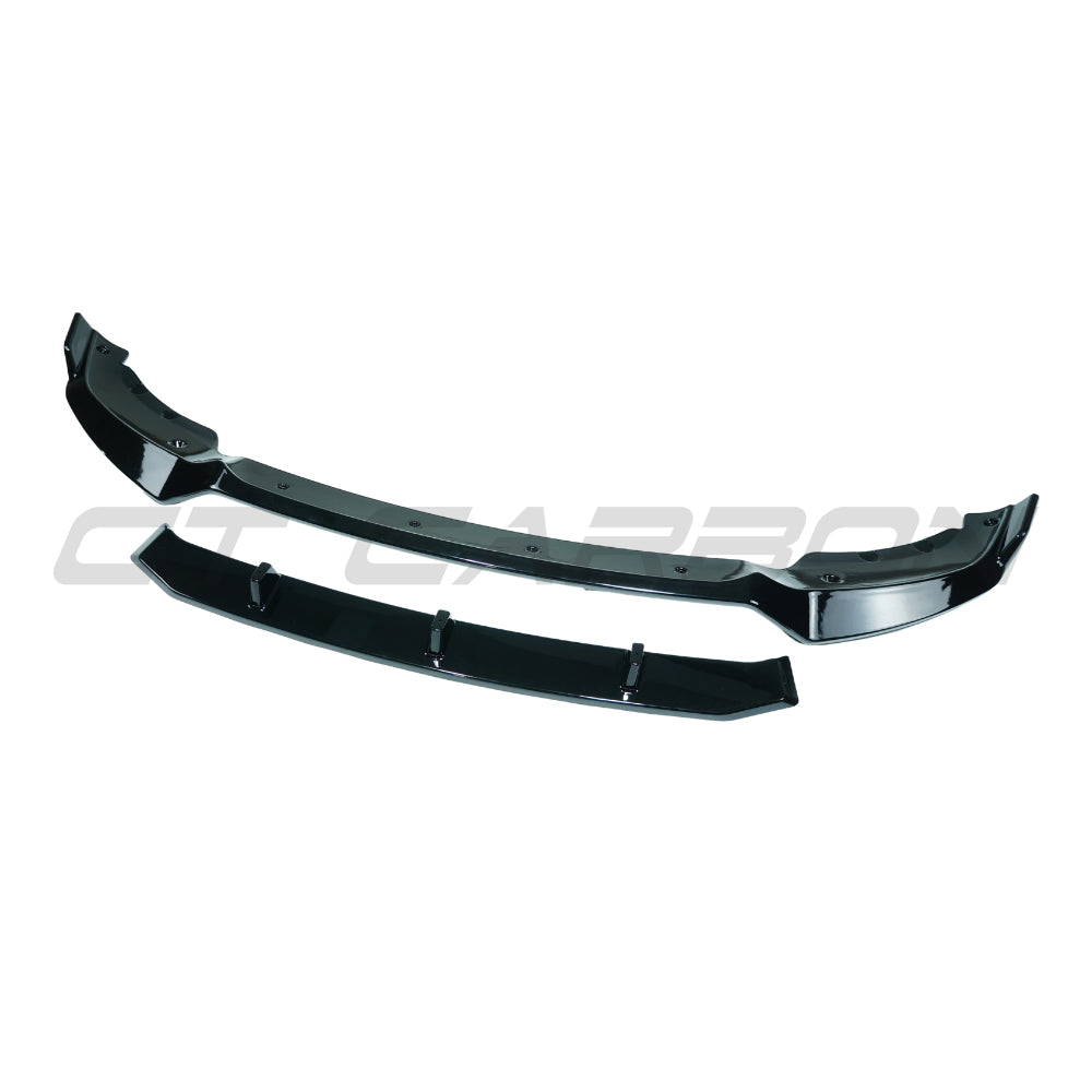 CT CARBON BMW X6 G06 2020-2023 PRE LCI GLOSS BLACK SPLITTER - V1 | HOMOLOGATION IN PROCESS